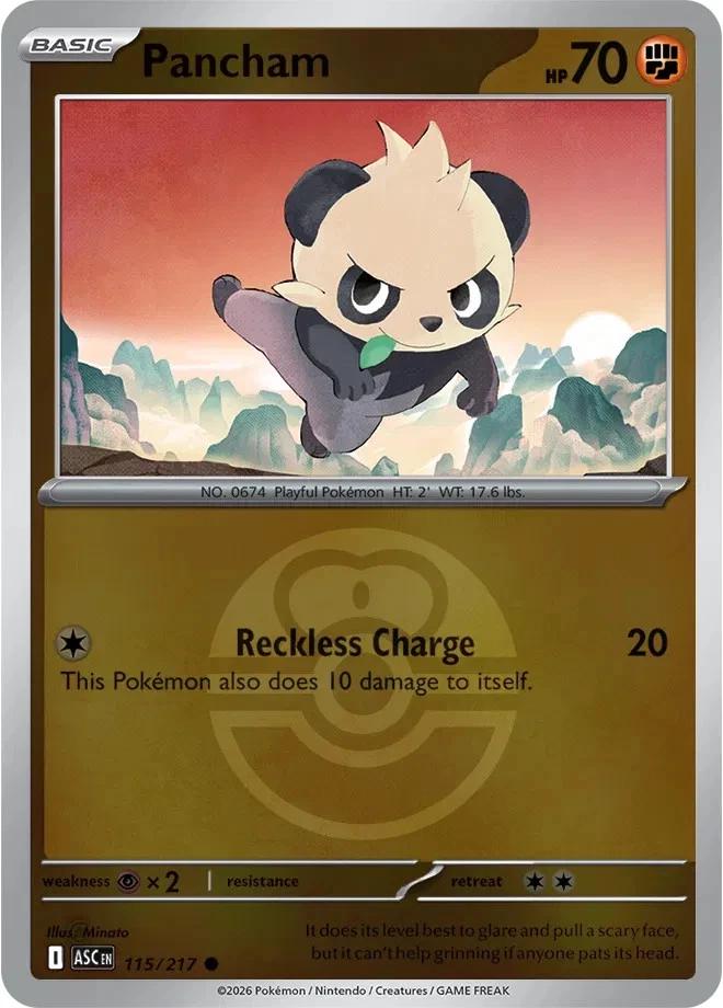 Ascended Heroes Pancham [Ball] Pokémon card